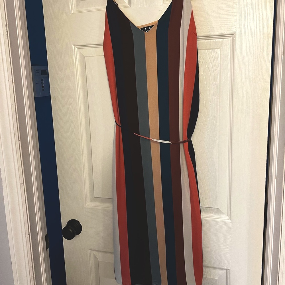 Lulu’s striped sundress, size M.  NWT.